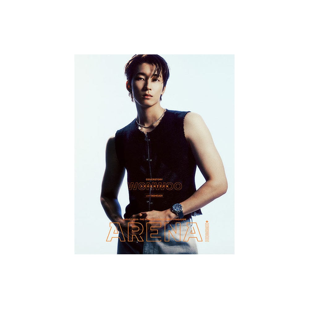 SEVENTEEN Magazines 【和訳付き】 SEVENTEEN - 雑誌 Arena Homme 表紙ウォヌ  WONWOO (2024年8月号) A