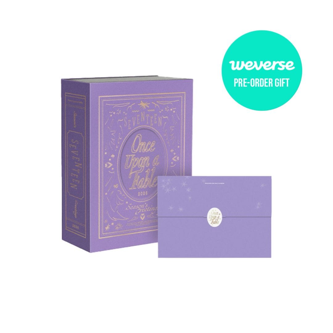 SEVENTEEN MD / GOODS Weverse特典付き SEVENTEEN 2026 SEASON'S GREETINGS + WALL CALENDAR SET