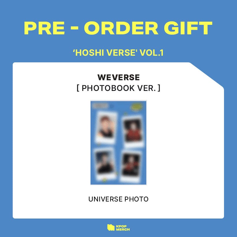 SEVENTEEN PHOTOBOOK SEVENTEEN HOSHI -  PHOTOBOOK 'HOSHI VERSE' VOL.1