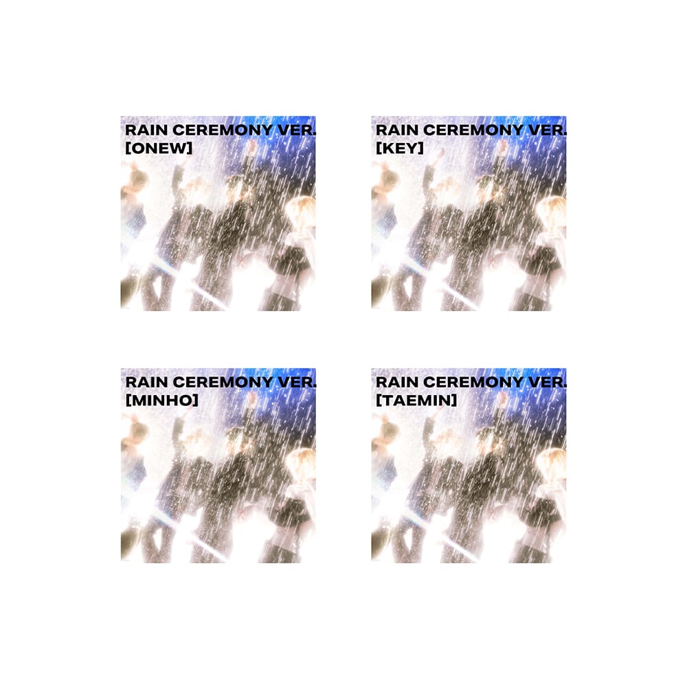 SHINee ALBUM SHINee - 6th Mini Album [ATMOS] (RAIN CEREMONY VER.)