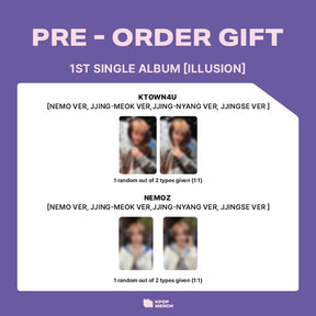 SHINee ALBUM Shinee オンユ ONEW - 1st シングル [착각] (NEMO VER.)