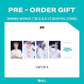 SHINee DVD / BLU-RAY SM特典付き SHINee - SHINee World 7 [E.S.S.A.Y] [DIGITAL CODE]