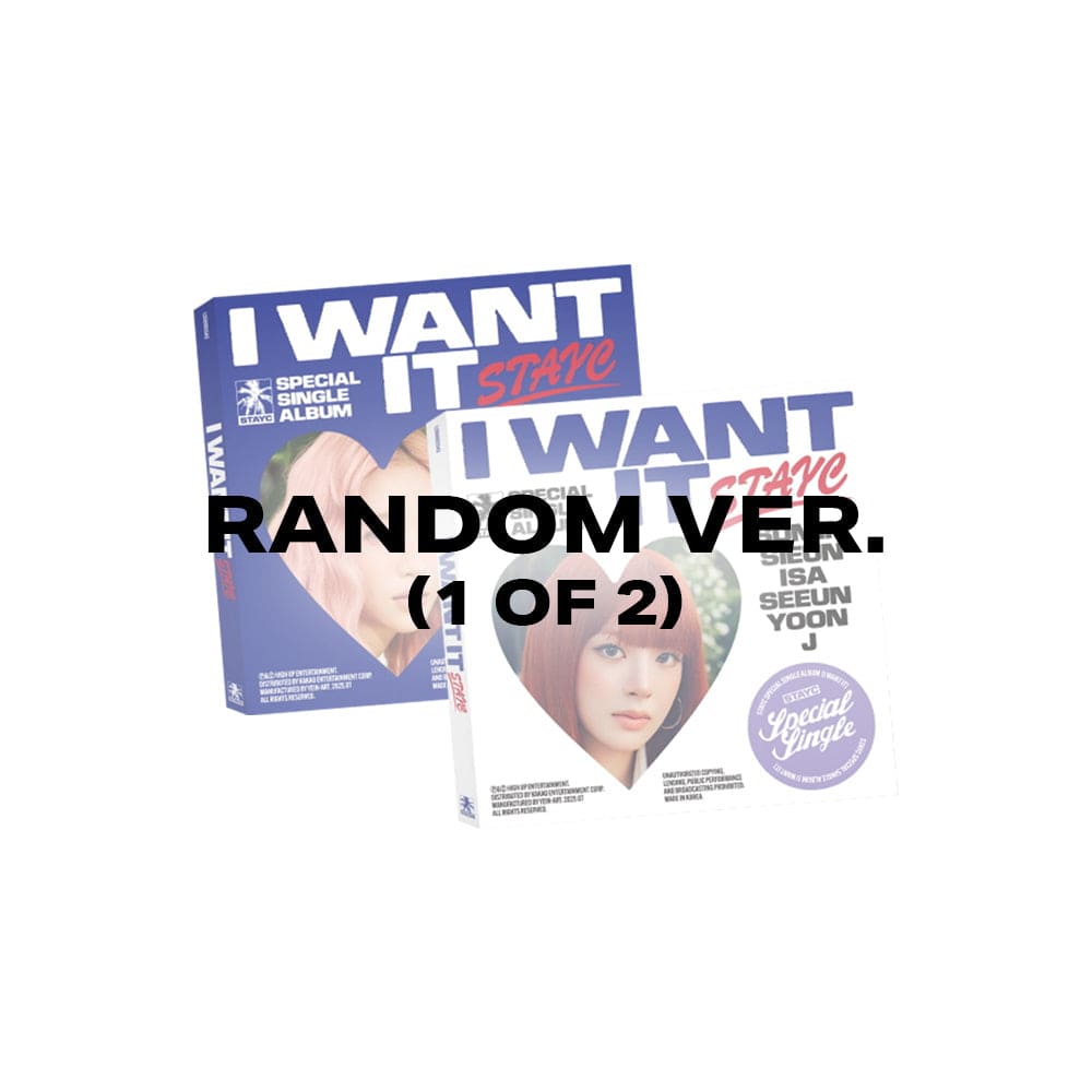 STAYC ALBUM 1 Random STAYC - Special Single Album : I WANT IT