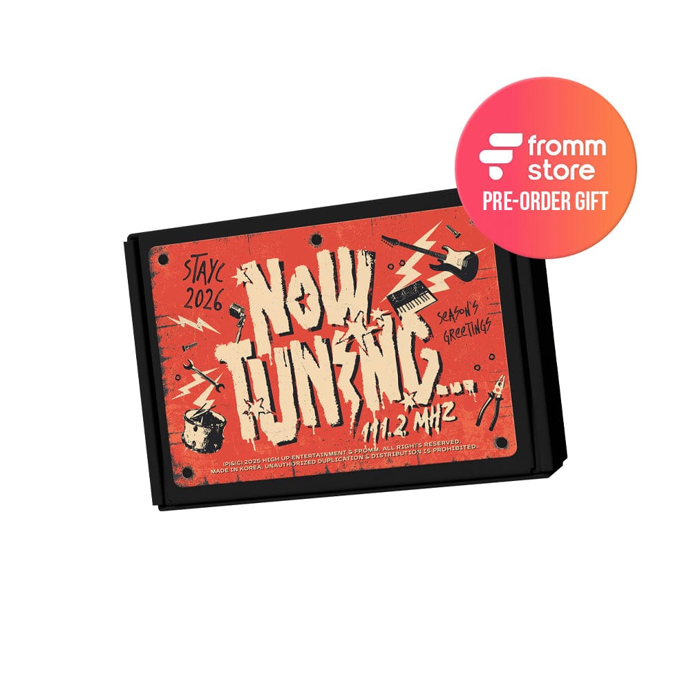 STAYC MD / GOODS fromm store特典付き STAYC - 2026 SEASON'S GREETINGS [NOW TUNING...111.2MHz]