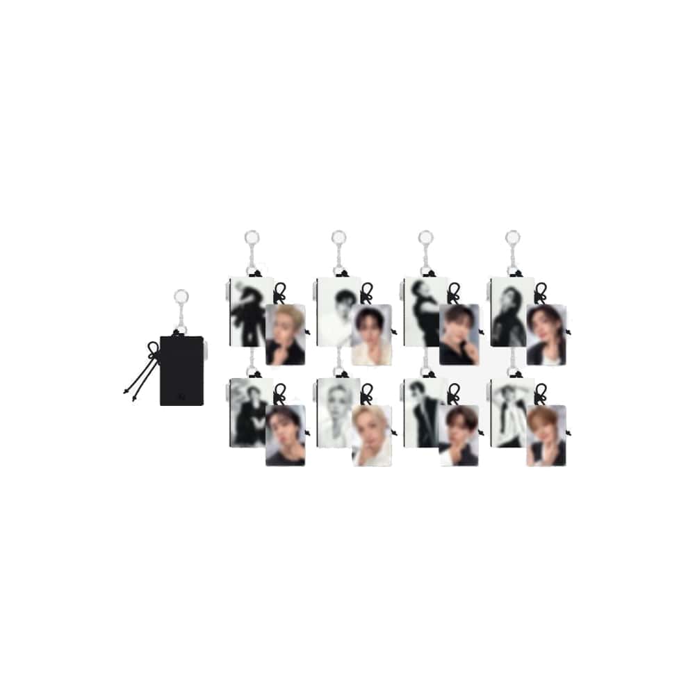 Stray Kids MD / GOODS Stray Kids -  CARD HOLDER KEYRING - RUN IT [ RUN IT World Tour MD ]