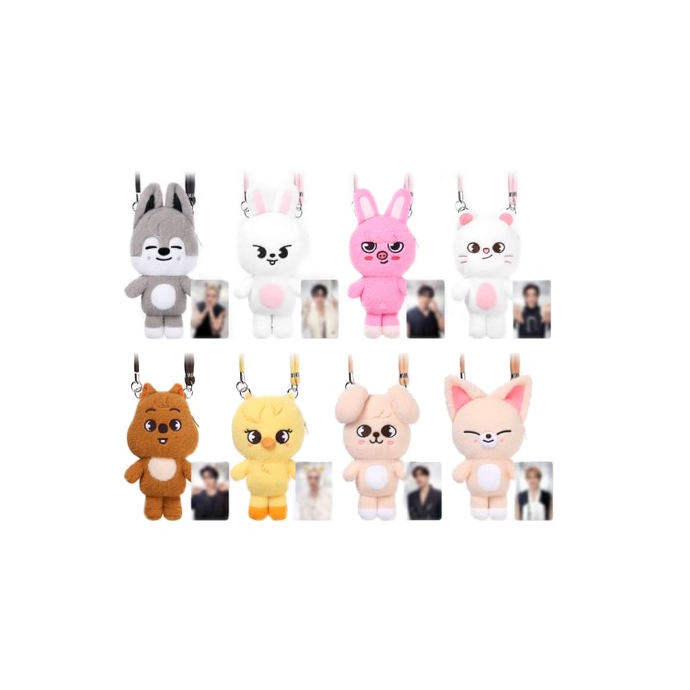 Stray Kids MD / GOODS Stray Kids -  SKZOO PLUSH CROSS BAG - RUN IT [ RUN IT World Tour MD ]