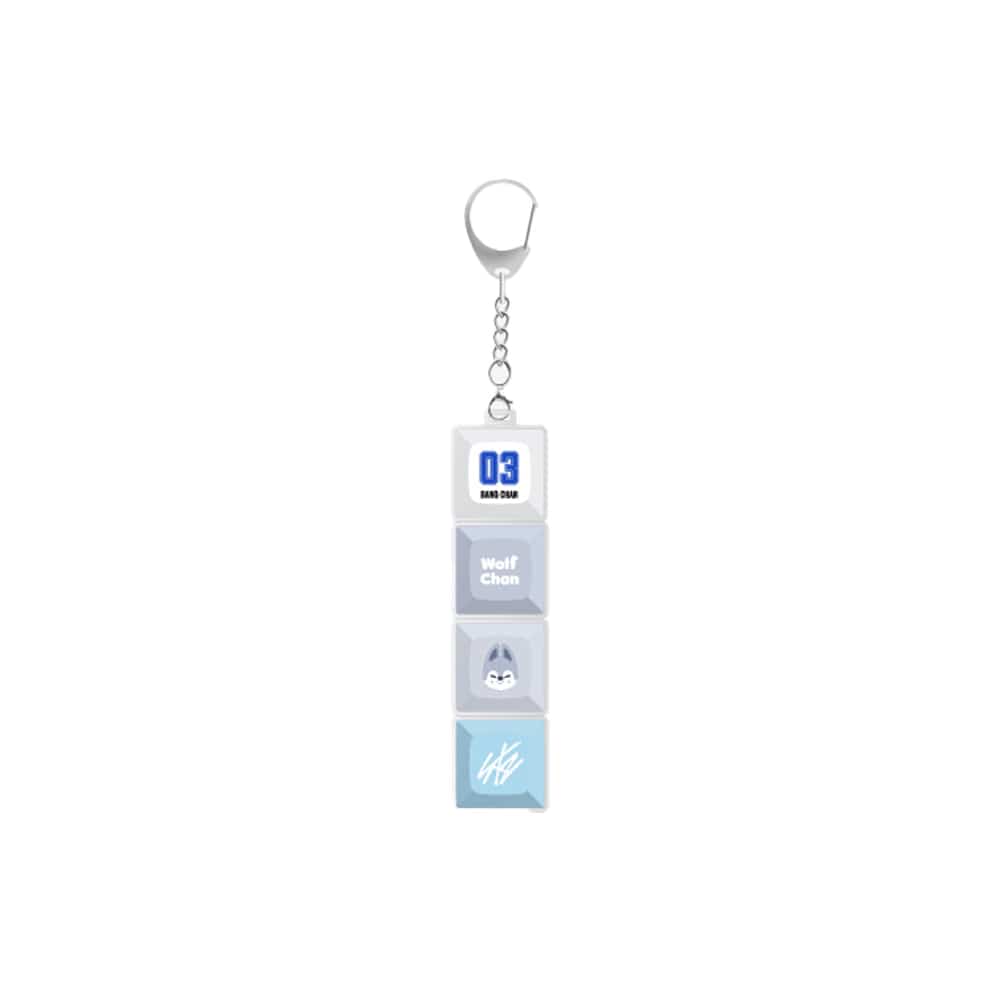 Stray Kids MD / GOODS Wolf Chan Stray Kids - Karma Pop-up SKZOO Keycap Keyring