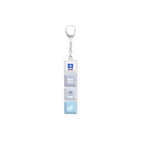 Stray Kids MD / GOODS Wolf Chan Stray Kids - Karma Pop-up SKZOO Keycap Keyring