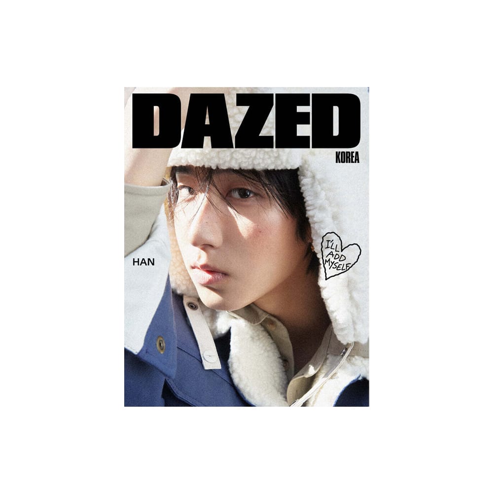 StrayKids Magazine B ver. StrayKids ハン - 雑誌 DAZED (2026 冬号) 和訳付き
