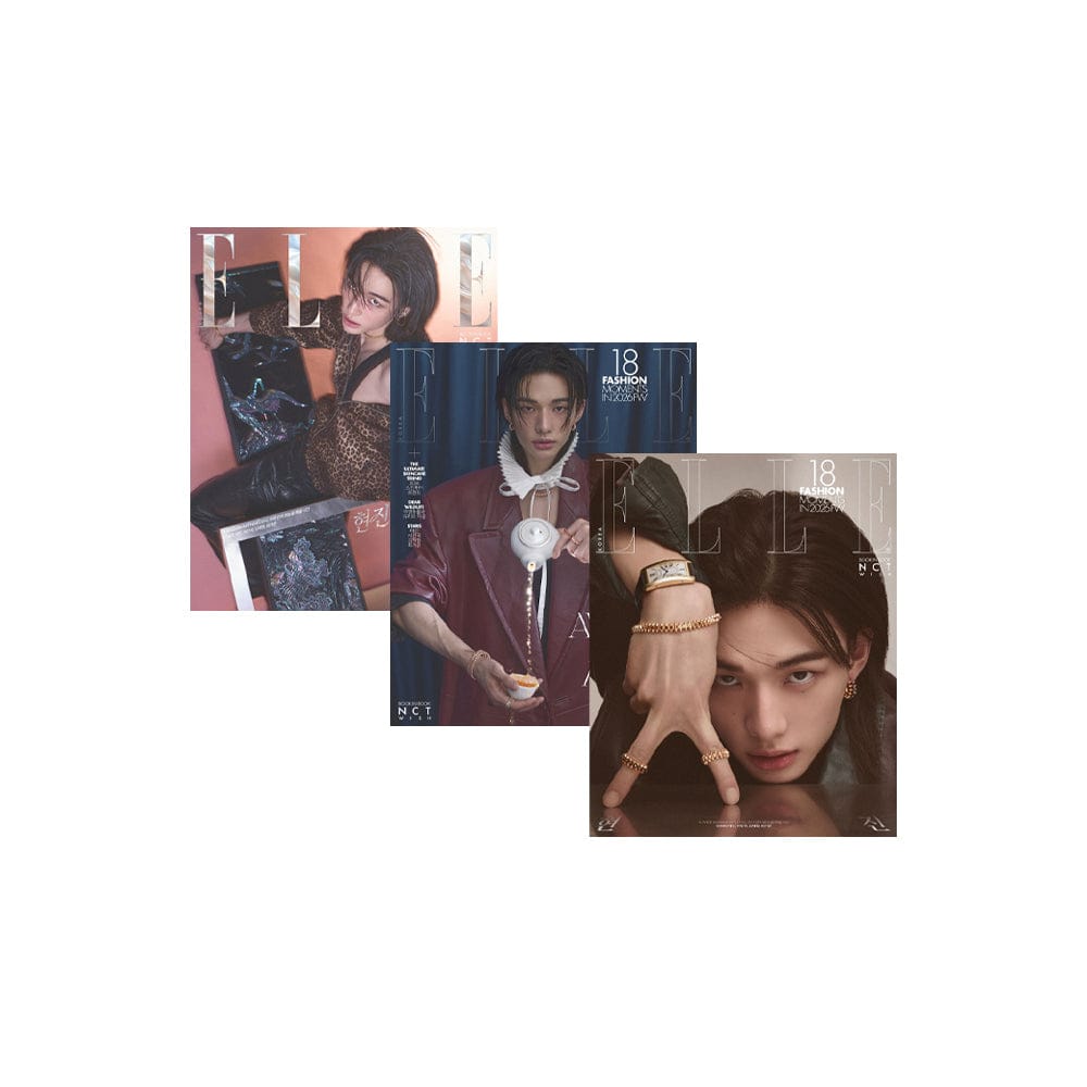 StrayKids Magazine StrayKids ヒョンジン - ELLE Magazine (2026年4月号) 付録表紙 NCT WISH