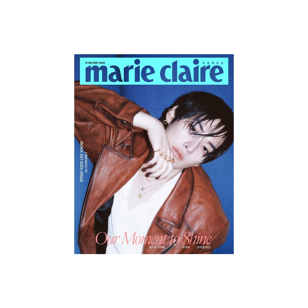StrayKids Magazine 【和訳付き】StrayKids Lee know - marie claire 2026年5月号 表紙 リノ