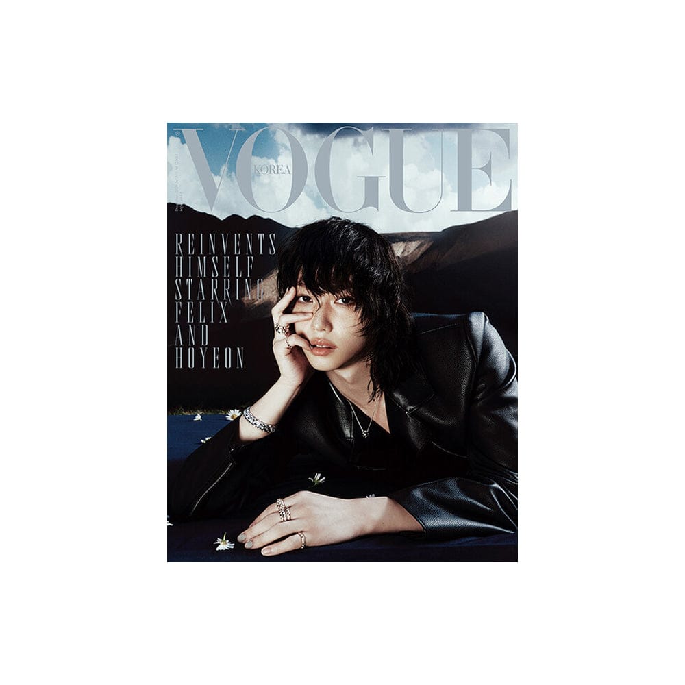 フィリックス Felix ELLE 2024 VOGUE KOREA 2025 STRAY KIDS - Felix Vogue Korea Cover Dec. 2025 ✓ – KSPACE