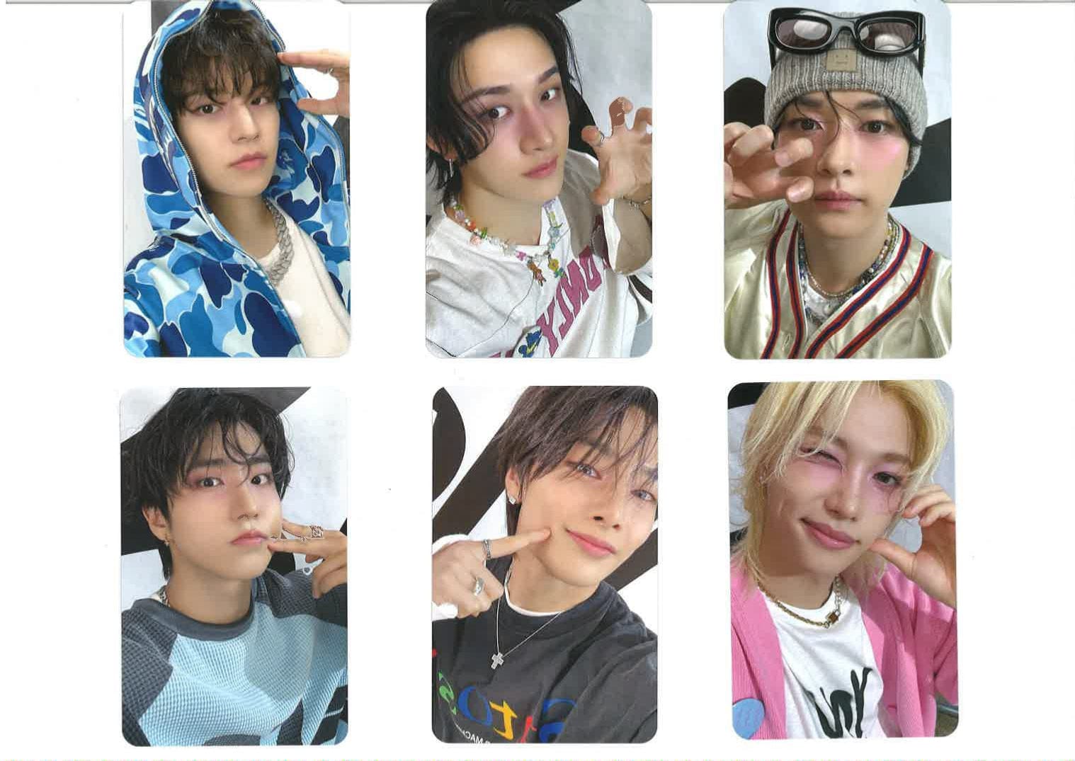 StrayKids MD / GOODS 5. Stray Kids - World Tour ＜dominATE : celebrATE> MD Photocard Set StrayKids - 公式トレーディングカードセット StrayKids ①~④