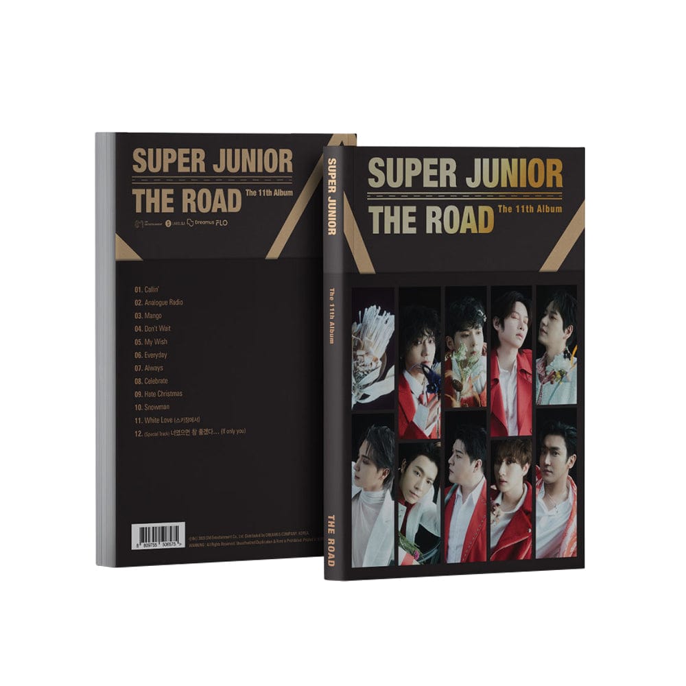 SUPER JUNIOR ALBUM SUPER JUNIOR - THE ROAD The 11th Album