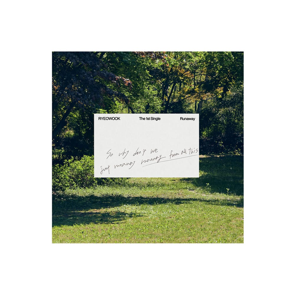 SUPER JUNIOR ALBUM SUPERJUNIOR リョウク -  1st シングル [RUNAWAY] (DIGIPACK VER.)