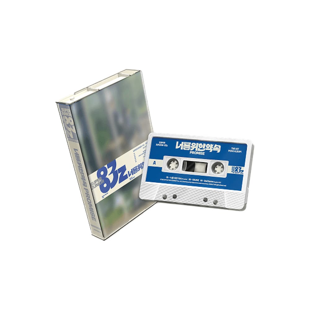 SUPER JUNIOR ALBUM SUPERJUNIOR-83Z -  1st ミニアルバム シングル [너를 위한 약속 (PROMISE)] (CASSETTE TAPE VER.)
