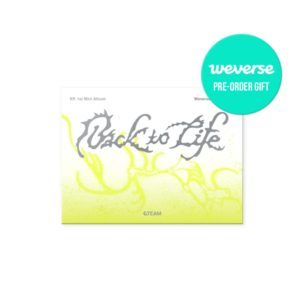 &Team ALBUM &TEAM - KR 1st アルバム Back to Life (Weverse Albums ver.)
