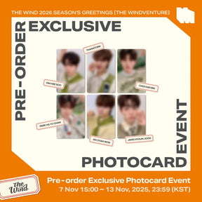 The Wind MD / GOODS KPOPMERCH 特典付き (+KPOPMERCH特典) THE WIND - 2026 SEASON'S GREETINGS [THE WINDVEWNTURE]