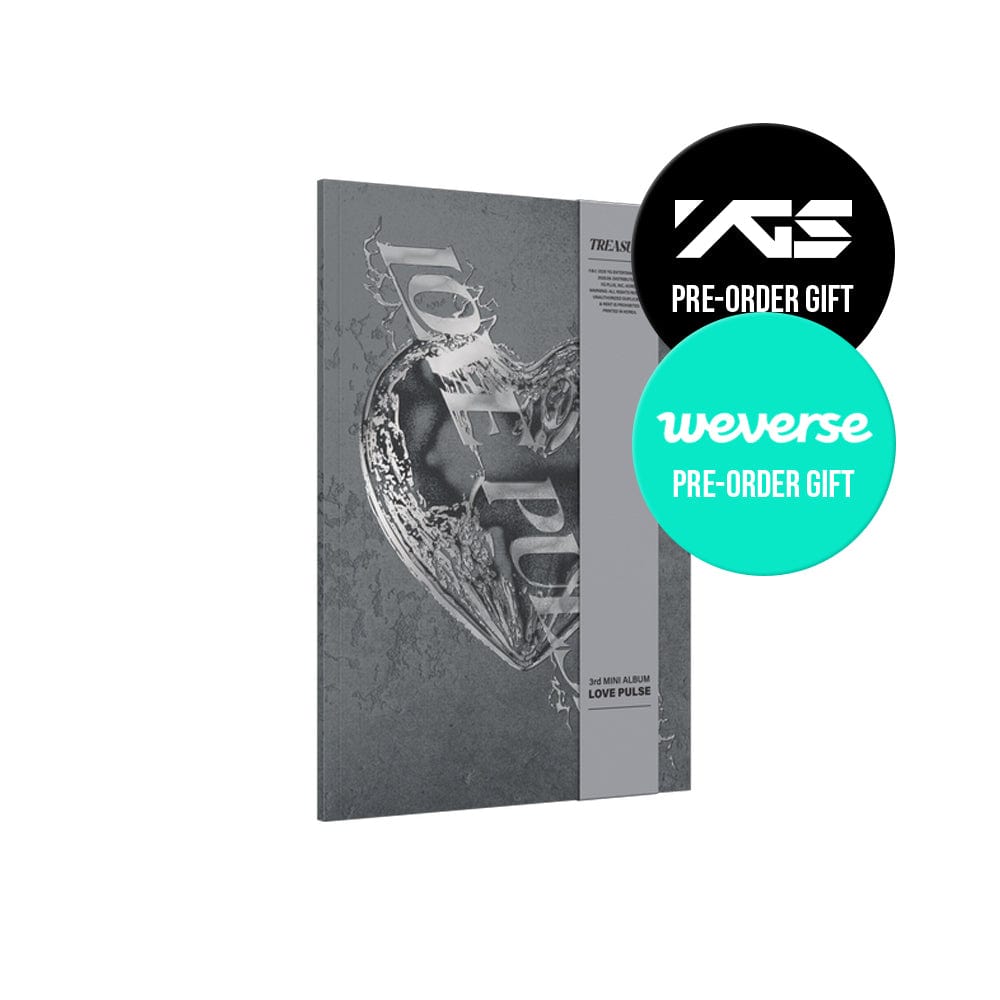 TREASURE ALBUM TREASURE - 3rd Mini Album LOVE PULSE (METAL Ver.)