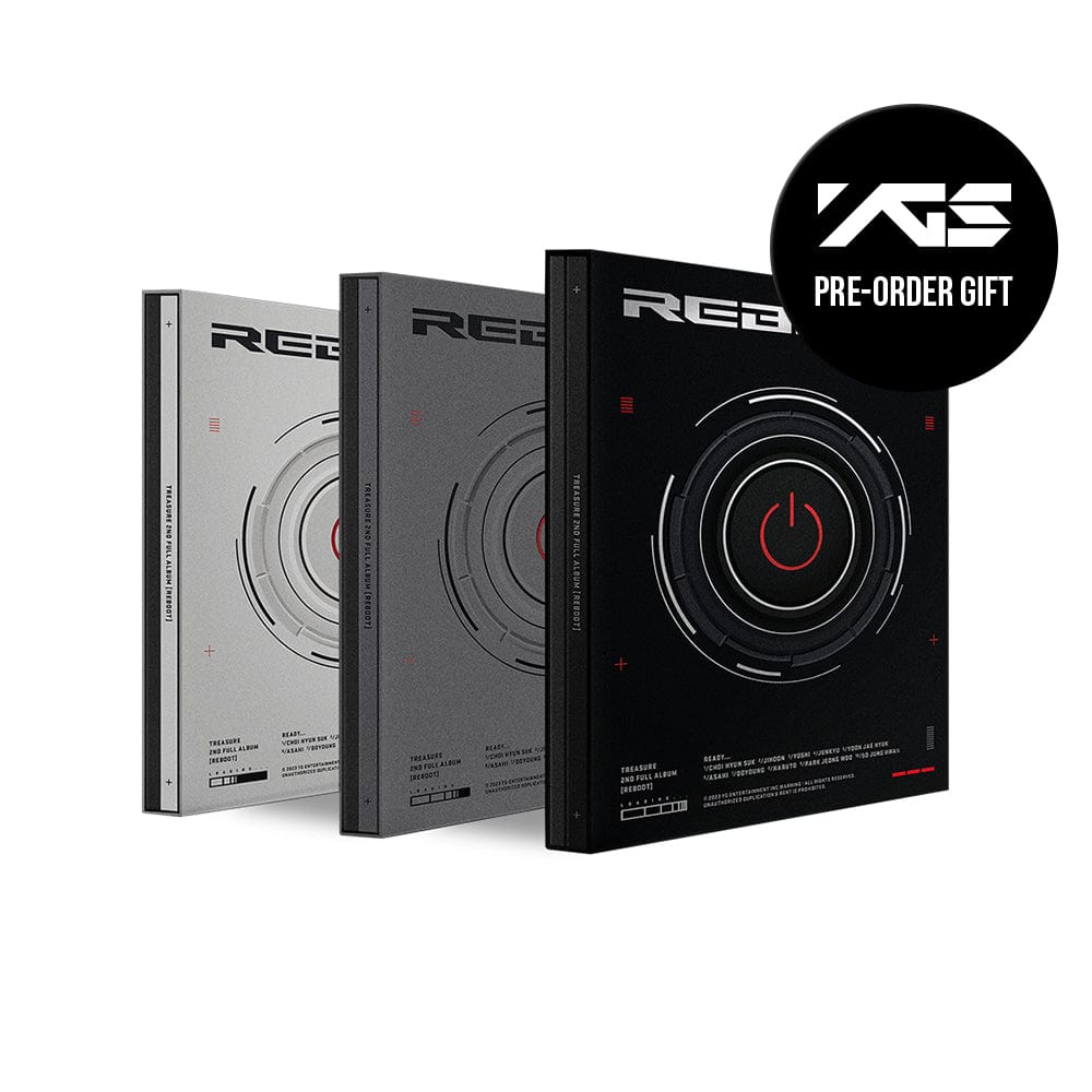 TREASURE ALBUM (+YG Select POB) TREASURE - REBOOT 2nd Full Album (Photobook Ver.)