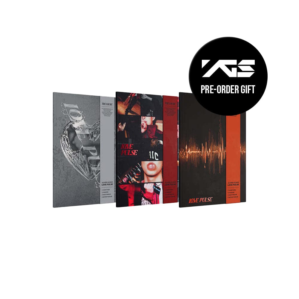 TREASURE ALBUM YG特典付き 【SHOCKING SALE】TREASURE - 3rd Mini Album LOVE PULSE (ランダム)