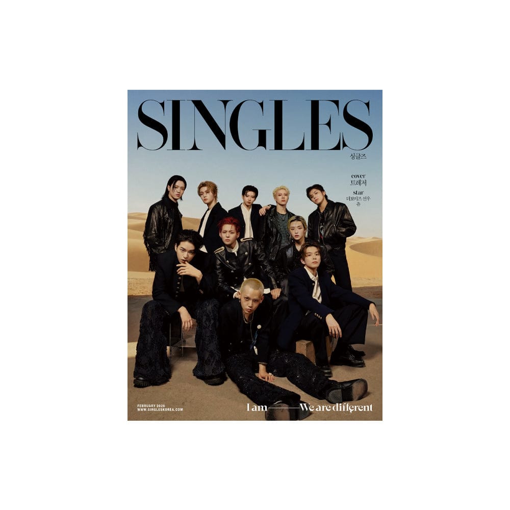 TREASURE Magazine A（ブラック） Treasure - 雑誌 Singles (2026年 2月号)