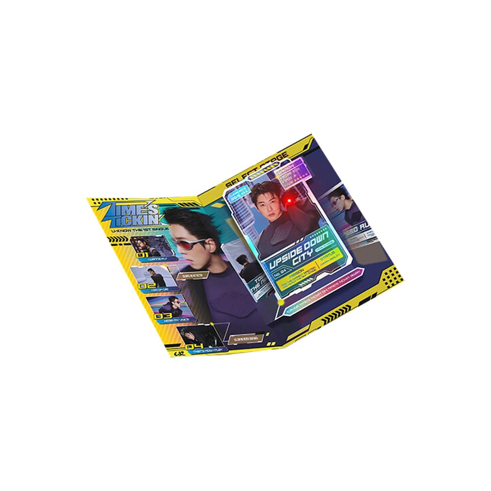 TVXQ! ALBUM TVXQ ユンホ 東方神起 U-KNOW - 1st シングル [TIME'S TICKIN'] (MUSIC CARD VER.)