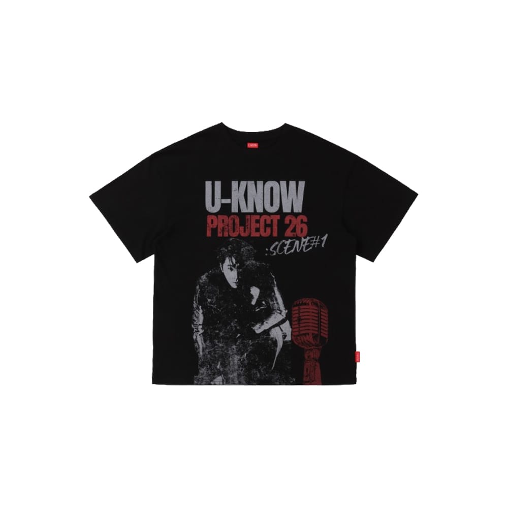 TVXQ ユンホ 東方神起 U-KNOW - 2026 [PROJECT 26 : SCENE#1] in SEOUL Tシャツ (STAFF Ver.)