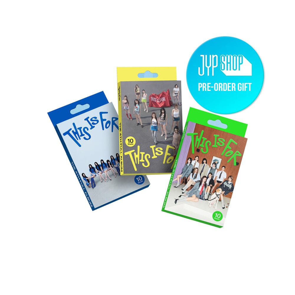 TWICE ALBUM TWICE - 4th アルバム [THIS IS FOR] (POLAROID VER.)