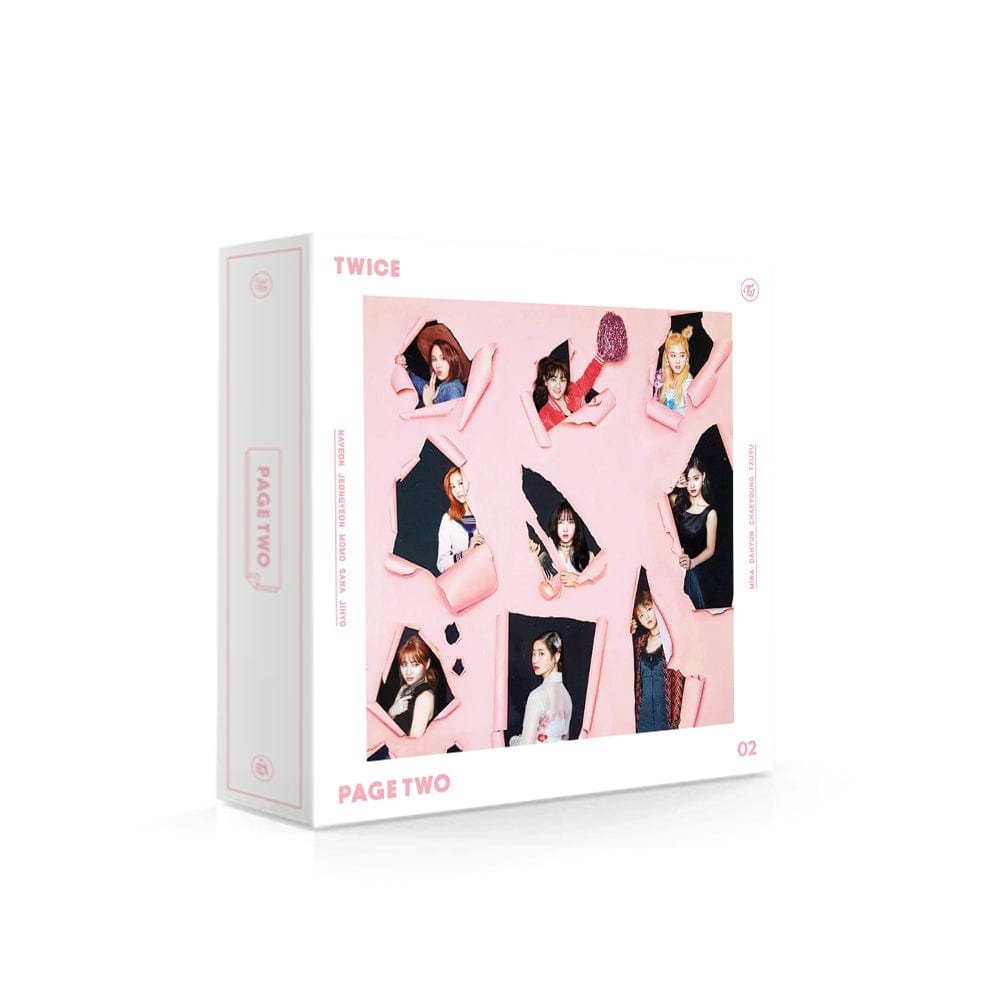 TWICE PAGE TWO 02 バージョン アルバム TWICE - PAGE TWO 2nd ミニアルバム