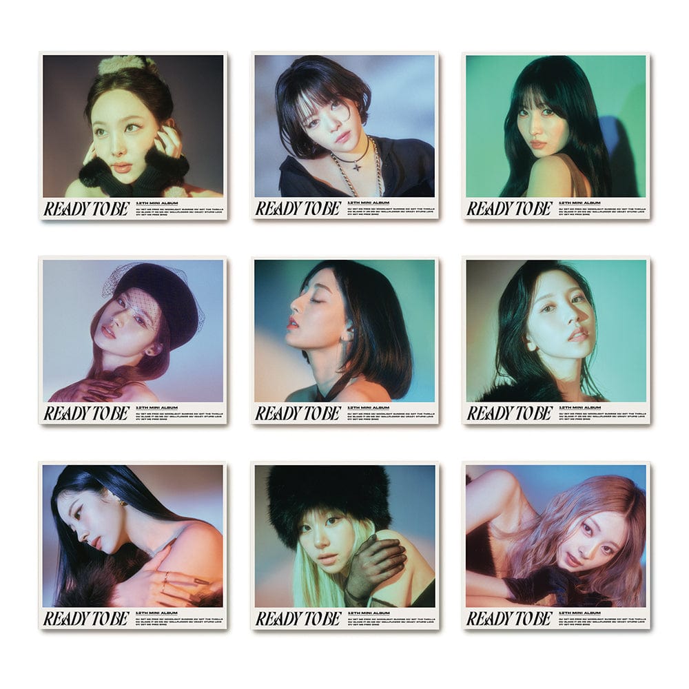 TWICE ALBUM TWICE - READY TO BE 12th Mini Album (Digipack Ver.)