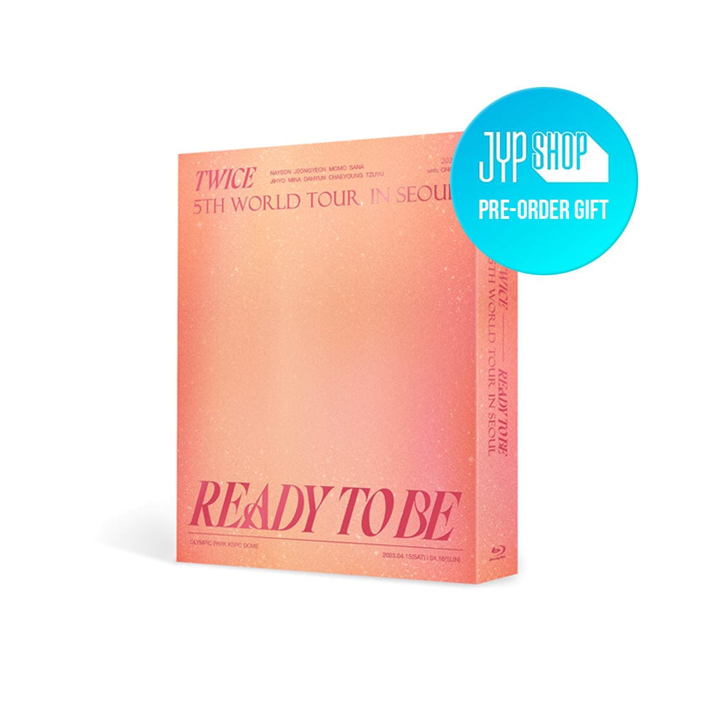 TWICE DVD / BLU-RAY JYP POB TWICE - 5th ワールドツアー [ READY TO BE ] In SEOUL ブルーレイ