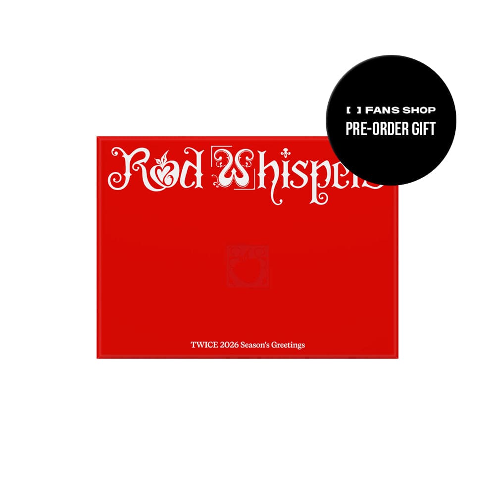 TWICE MD / GOODS TWICE 2026 SEASON'S GREETINGS [RED WHISPERS]