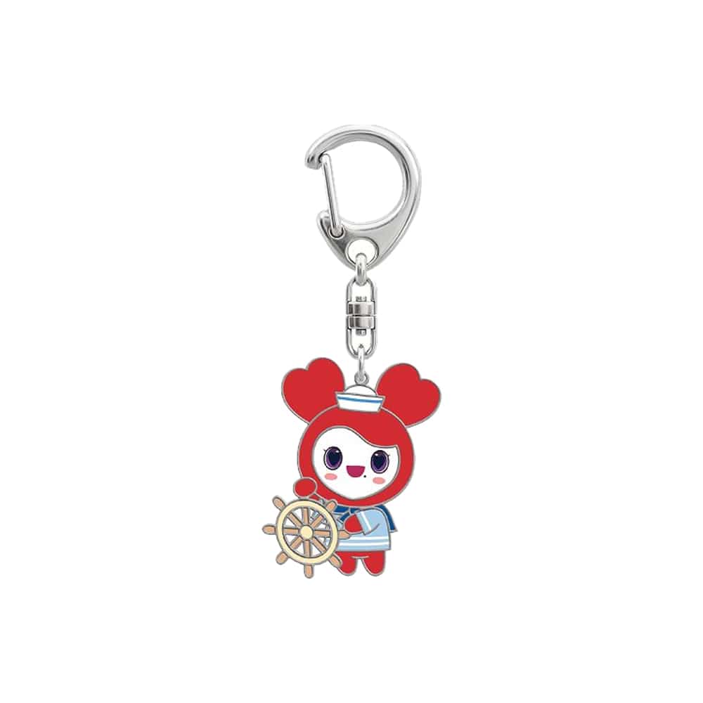 TWICE MD / GOODS TWICE - 2026 TWICE THIS IS FOR WORLD TOUR FINALE in SEOUL LOVELY METAL KEYRING MARINE