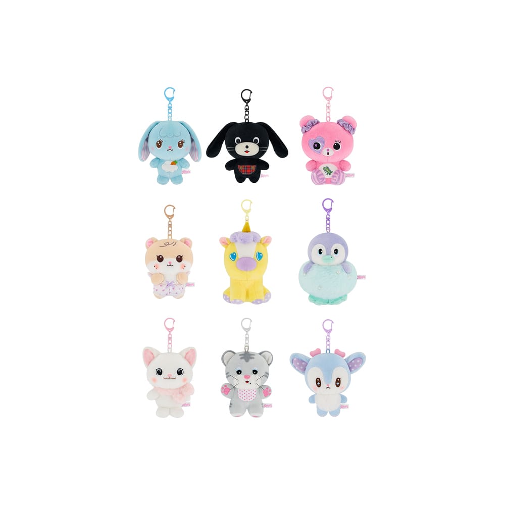 TWICE MD / GOODS TWICE - TDOONGZ PLUSH KEYRING [ TWICE THE THRILL MD ]