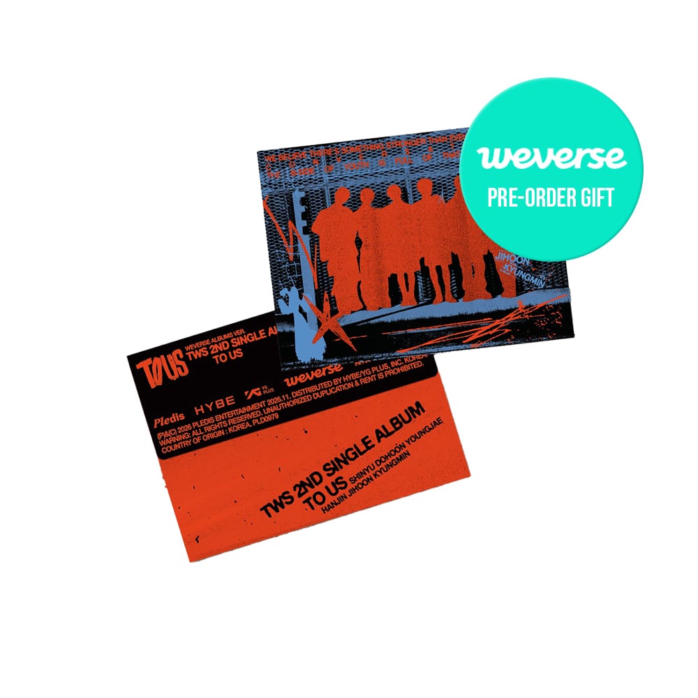 TWS ALBUM TWS - 2nd Single Album [TO US] WEVERSE ALBUMS VER.