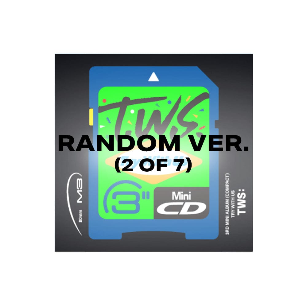 【36枚】TWS TRY WITH US Compact ver. 新品未開封 TWS - TRY WITH US (Compact Ver.)
