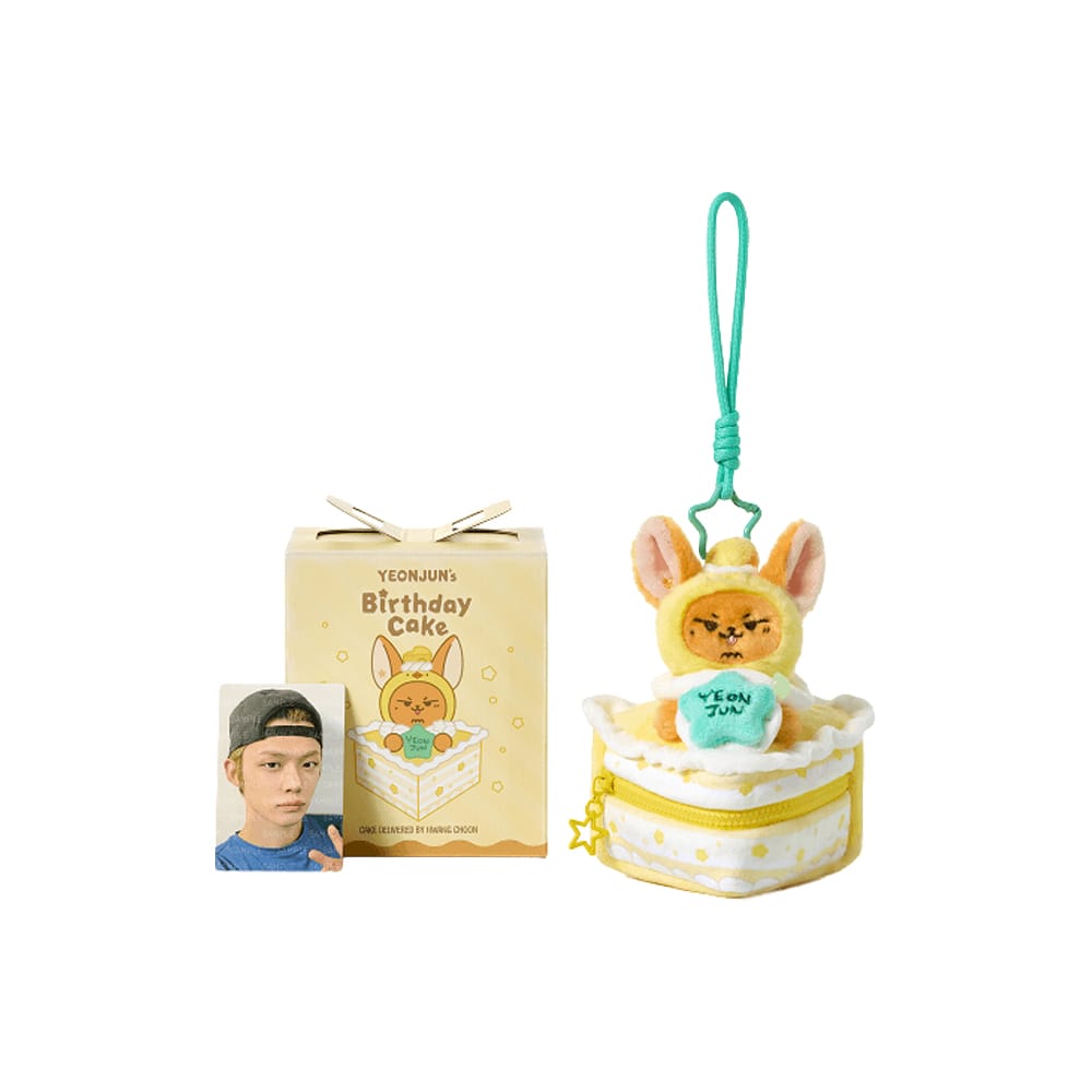 TXT (TOMORROW X TOGETHER) MD / GOODS TOMORROW X TOGETHER (TXT) - ヨンジュン [YEONJUN's Birthday Cake] HWANG CHOON Cake Pouch