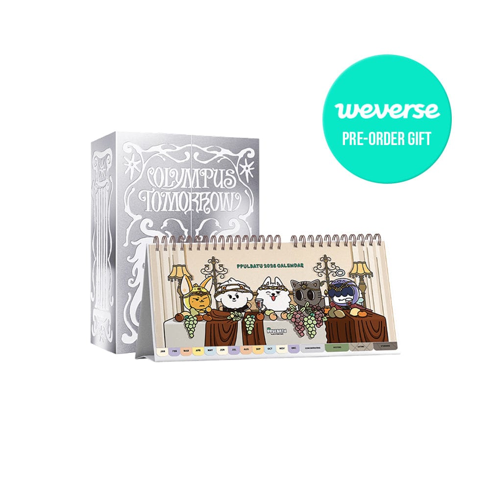 TXT (TOMORROW X TOGETHER) MD / GOODS Weverse特典付き TOMORROW X TOGETHER ( TXT ) - 2026 SEASON'S GREETINGS + PPULBATU 2026 CALENDAR SET