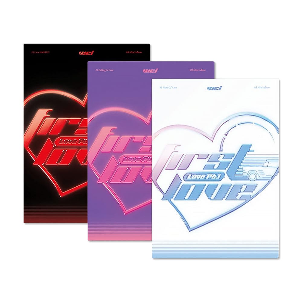 WEi ALBUM (ランダム発送) WEi -4th ミニアルバム PART.1 : FIRST LOVE【BOYS Ⅱ PLANET キム・ジュンソ】
