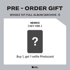 WOODZ ALBUM NEMOZ特典付き WOODZ - 1ST FULL ALBUM [ARCHIVE. 1] (KEY VER.) 限定盤