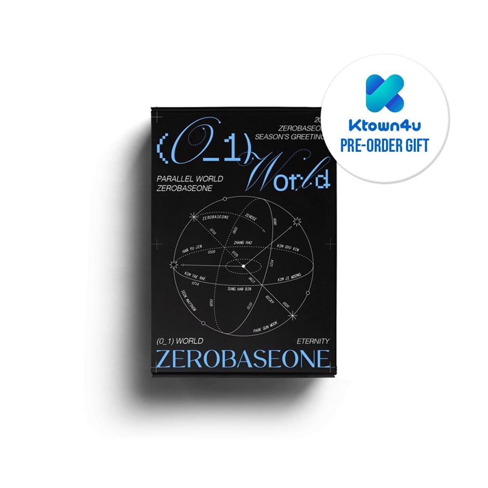 ZEROBASEONE MD / GOODS Ktown4U 特典付き ZEROBASEONE - 2026 SEASON'S GREETINGS [(0_1) World]